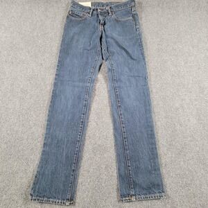 Abercrombie & Fitch Jeans Mens 28x30 Straight Leg Button Fly Denim Pants